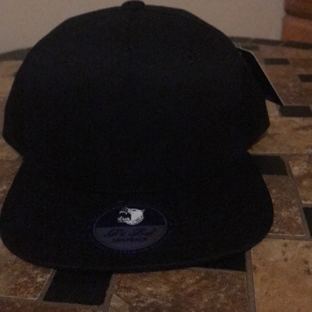 All black cap